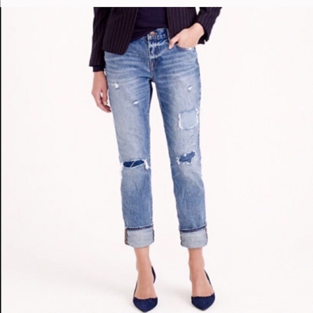 J Crew boyfriend jeans